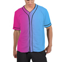 Load image into Gallery viewer, Harajuku Solid Color Baseball Jersey Men Single Breasted Summer Short Sleeve Tee Shirts Teen Clothes
