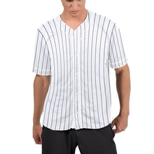 Load image into Gallery viewer, Harajuku Solid Color Baseball Jersey Men Single Breasted Summer Short Sleeve Tee Shirts Teen Clothes
