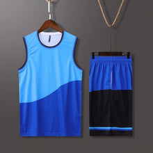 Load image into Gallery viewer, Kids Adult Basketball Clothes Women Men Basketball Jersey Set Child Basketball Vest Shorts Training Uniform Sports Suit Team Kit
