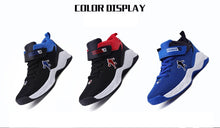 Load image into Gallery viewer, Autumn Sneakers For Boys Fashion Breathable Casual Boys Leather Sports Shoes Children Brand Running Basketball Shoes
