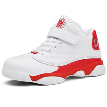 Load image into Gallery viewer, Children&#39;s Leather Running Shoe Boys Non-Slip Sneakers High-Top Basketball  Casual Sports Shoes
