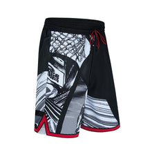 Load image into Gallery viewer, Men Basketball Sports Shorts Running Fitness Quick Dry Jogging Active Athletic Performance Workout with Zipper Pocket
