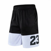 Load image into Gallery viewer, Men Basketball Sports Shorts Running Fitness Quick Dry Jogging Active Athletic Performance Workout with Zipper Pocket
