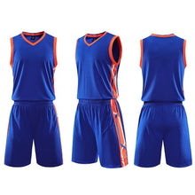 Load image into Gallery viewer, 2020 Men/ Kids Basketball Jerseys Suit,College Mens Basketball Uniforms Sport Kit,Boys basket Shirt Shorts Set Breathable Custom
