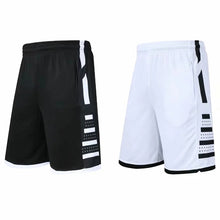 Load image into Gallery viewer, Men&#39;s Sportswear Gym Sports Shorts Quick Dry Basketball Shorts Sport Zipper pocket Workout Shorts
