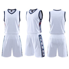 Load image into Gallery viewer, Men Basketball Jerseys ,College Mens Basketball Uniforms Sport Shirt Shorts Set Breathable Custom

