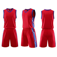 Load image into Gallery viewer, Men Basketball Jerseys ,College Mens Basketball Uniforms Sport Shirt Shorts Set Breathable Custom
