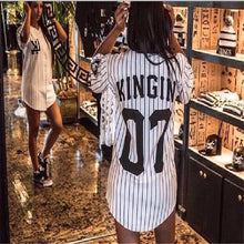 Load image into Gallery viewer, Baseball uniform T-shirt Casual fashion hip hop baseball jersey men&#39;s clothing
