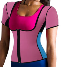 Load image into Gallery viewer, Hot Underbust Sauna Sweat Vest for Women Weight Loss Body Shaper Slim Waist Trainer Girdle Tummy Waist Cincher Suit Top
